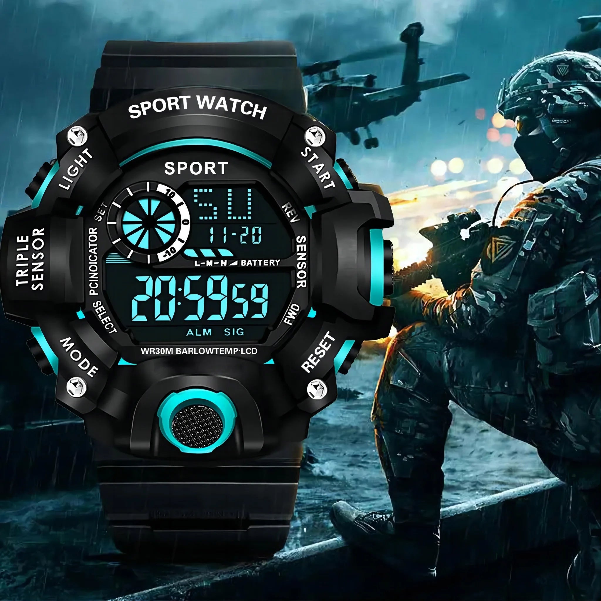 PowerSport Digital Watch