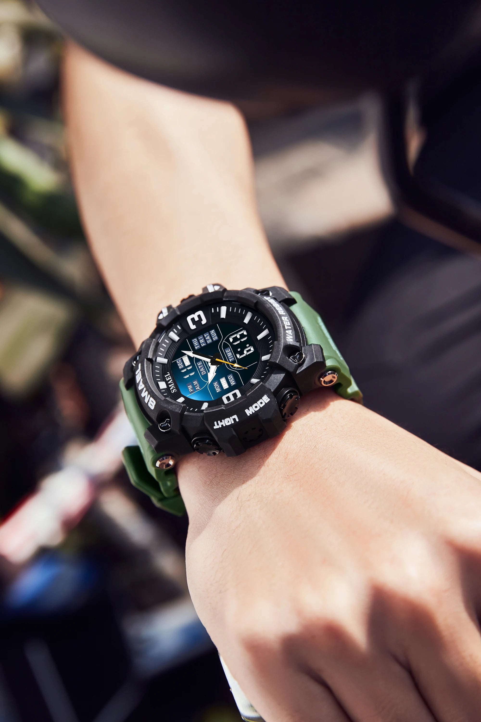 SMAEL 8049 Dual Time Sports Watch