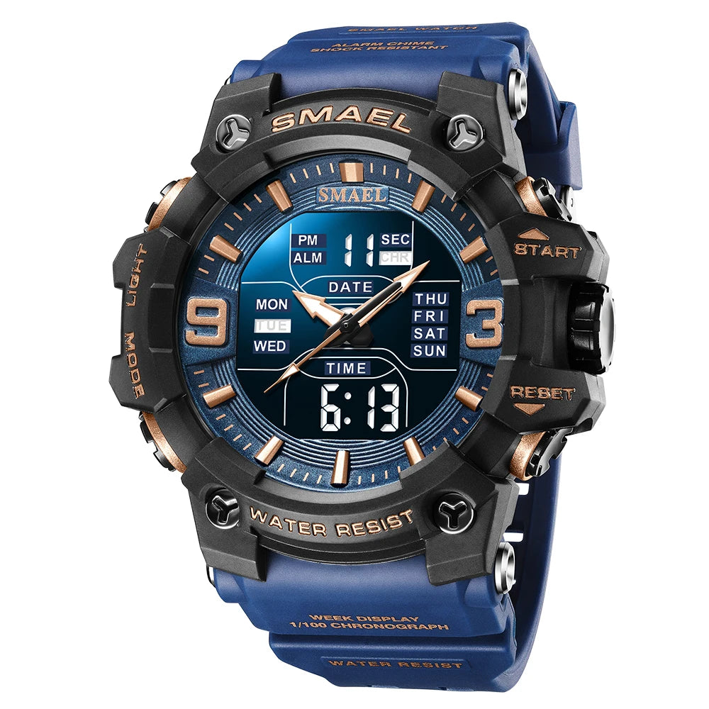 SMAEL 8049 Dual Time Sports Watch