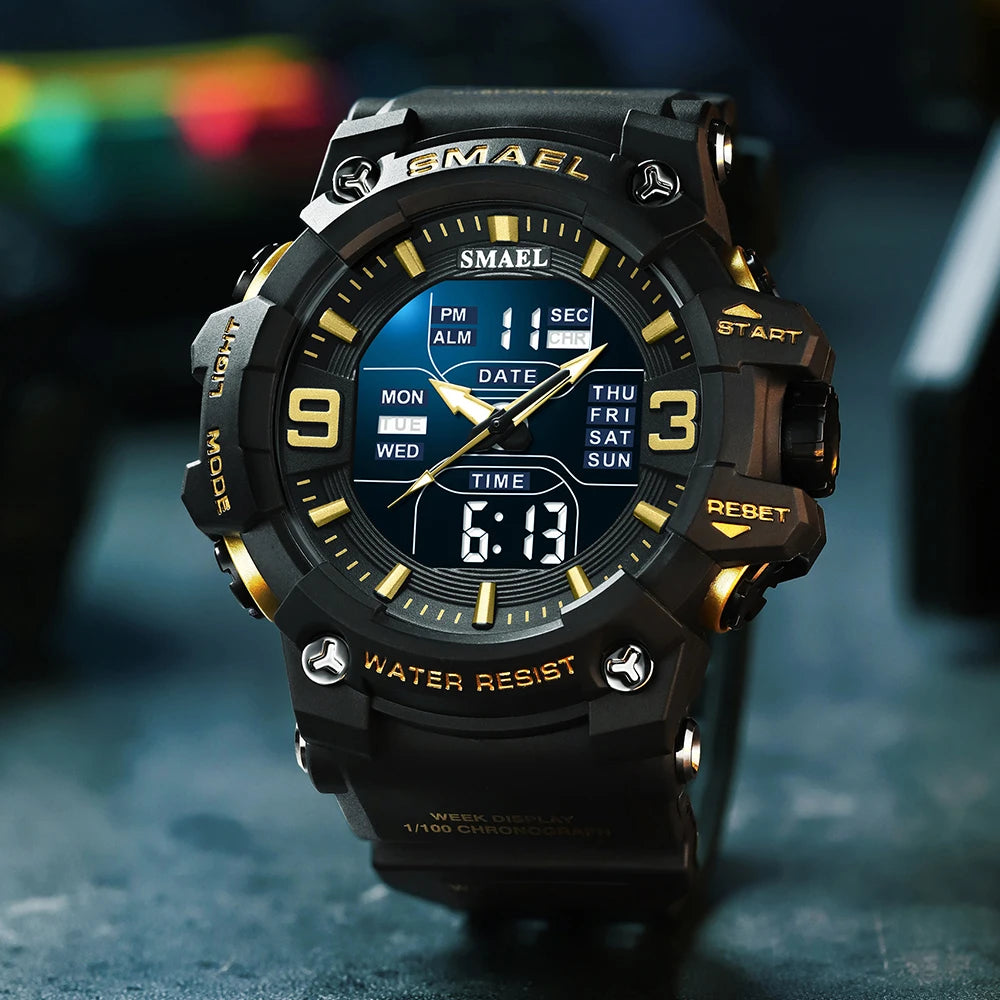 SMAEL 8049 Dual Time Sports Watch